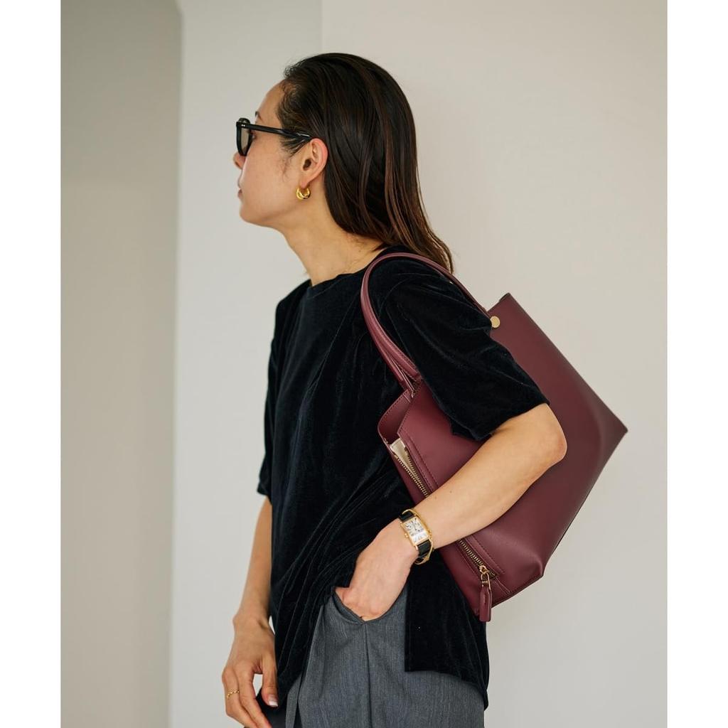 Handtasche EPOR Y BAG Medium [Ropee Paul] Damen Off-White (15)