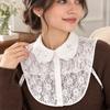 Women's Lace Collar, Korean Shirt Collar Decoration for Fall Winter Sweaters