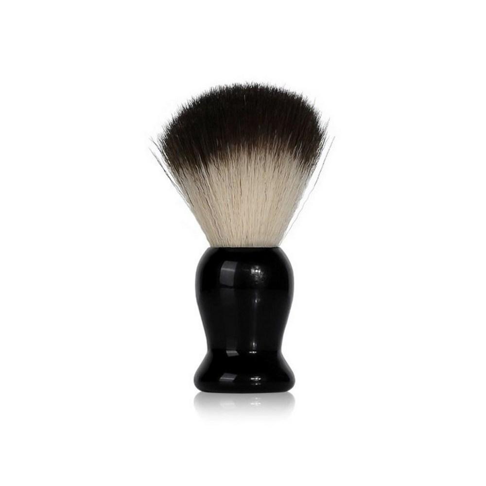 Shaving Bowl Soap Dish Men's White Porcelain Brush Bowl Foam Beard H23-15 Beard Brush Black & White Fine Bristle 1 pcs