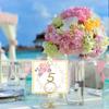 20Pcs Gold Table Number Holders, 2 Inch Short Mini Round Place Card Holder, Table Number Stands for Wedding Party Graduation