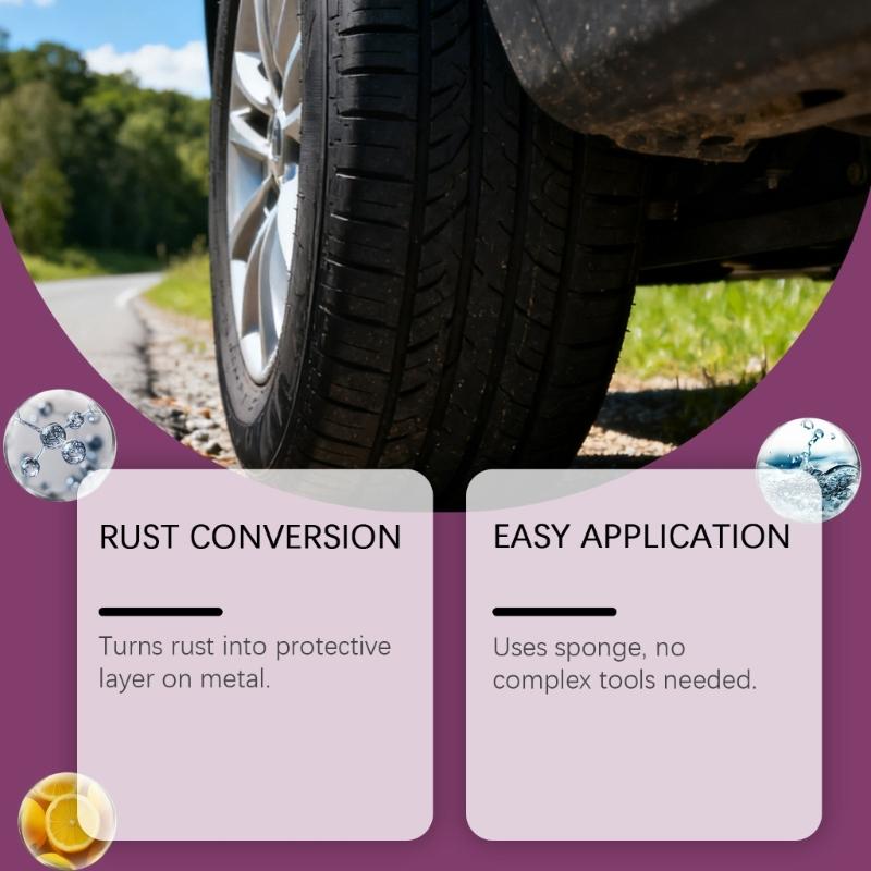 Car Iron Rust Remover Car Detailing Iron Rust Remover Wheel, Paint, Ceramic Cleaner Car Cleaner