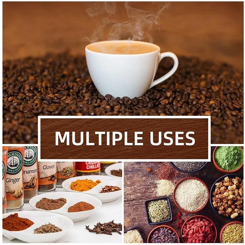 15ml Stainless Steel Coffee Scoop Mixing Spoon Metal Sugar Powder Tea Scoop Tablespoon Easy Cleaning for Kitchen Measuring Tool