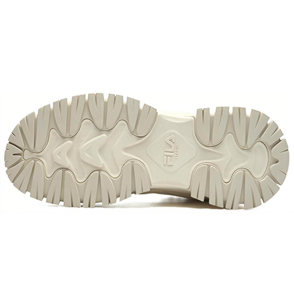 FILA Textile, Synthetic Leather Low top Running Shoes Women's Foam White F12W141125FPW