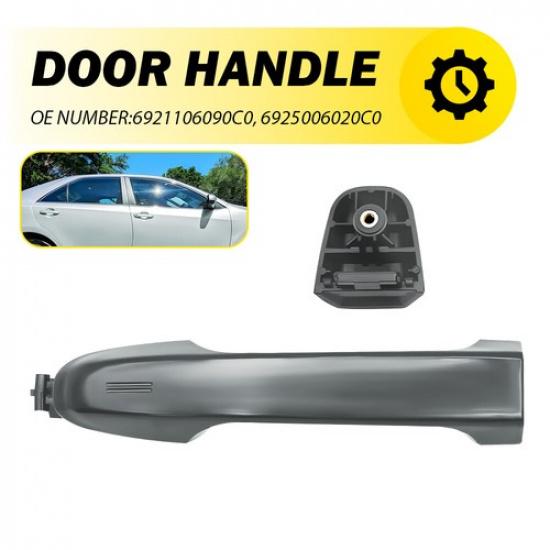 4X Front Rear Left Right Side Exterior Door Handle For 2012-2017 Toyota Camry