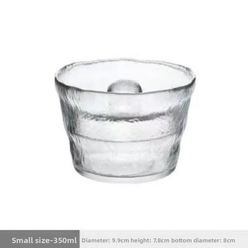 

Pickled Vegetables Jar Glass Lead-free Household Heavy Stone Container Kitchen Pickled Vegetables Jar with Dust Protection Cover