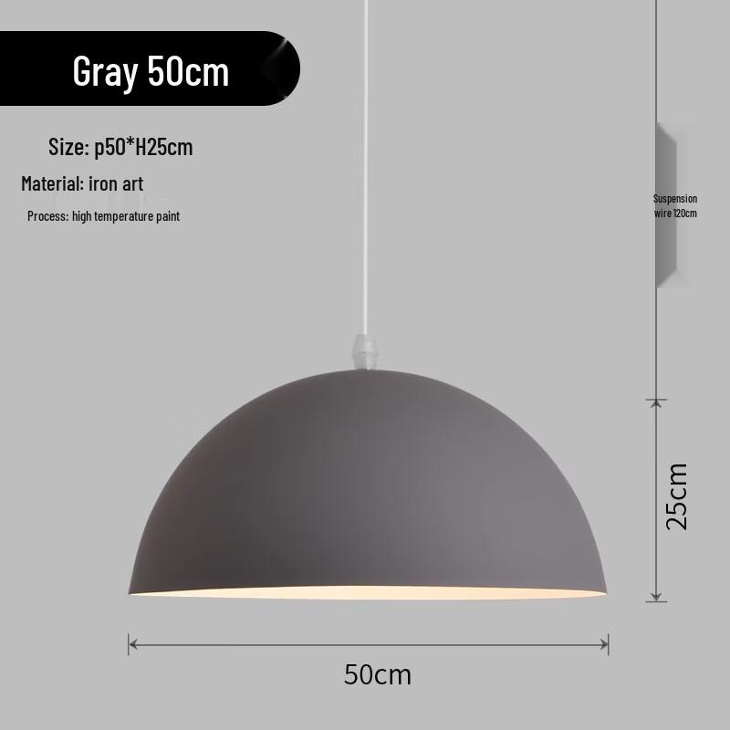 Современный минималистичный скандинавский подвесной светильник для ресторана