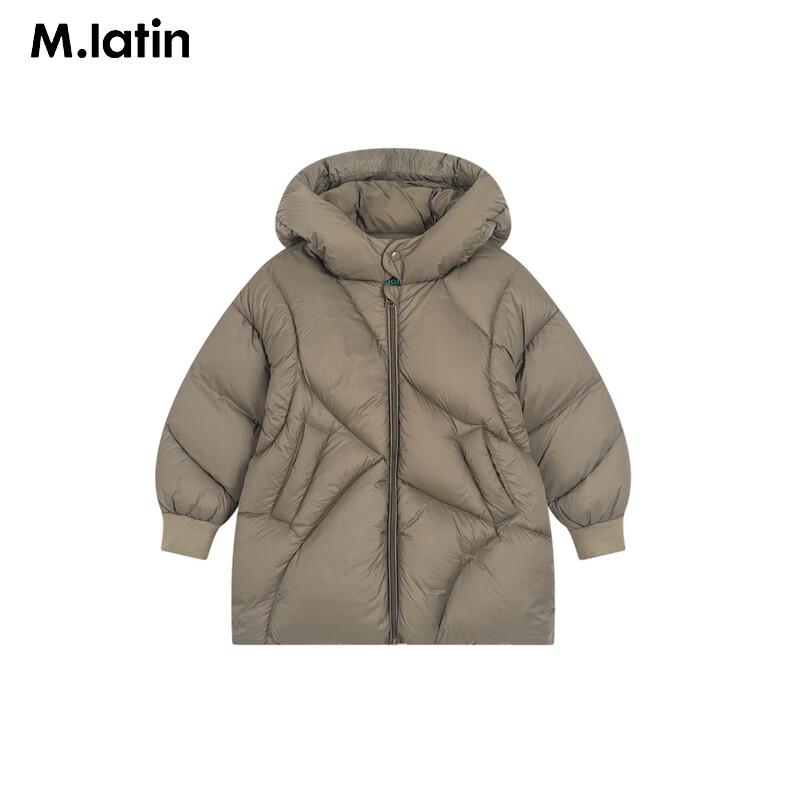 M.Latin Boys' Mid-Length Puffy Down Jacket