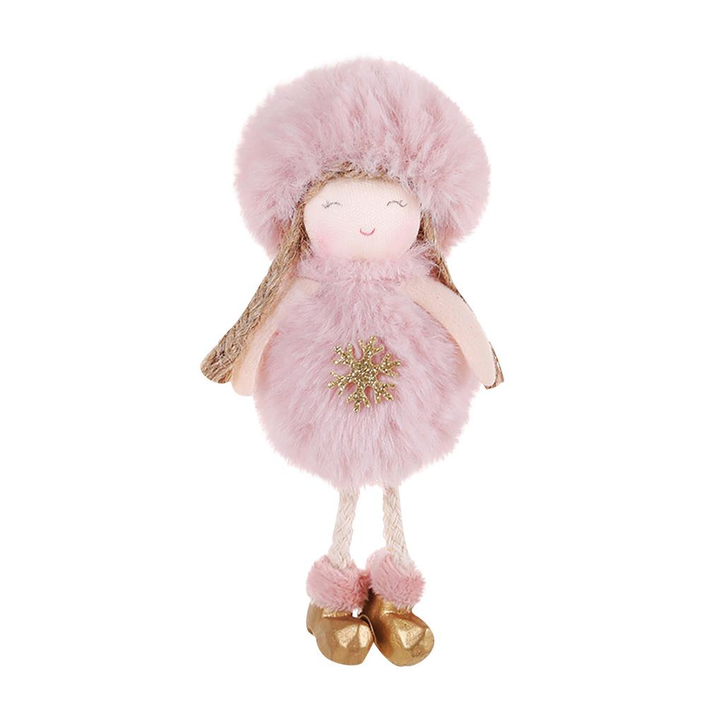 Christmas Plush Angel Pendant Cute Doll Gift Christmas Tree Pendant
