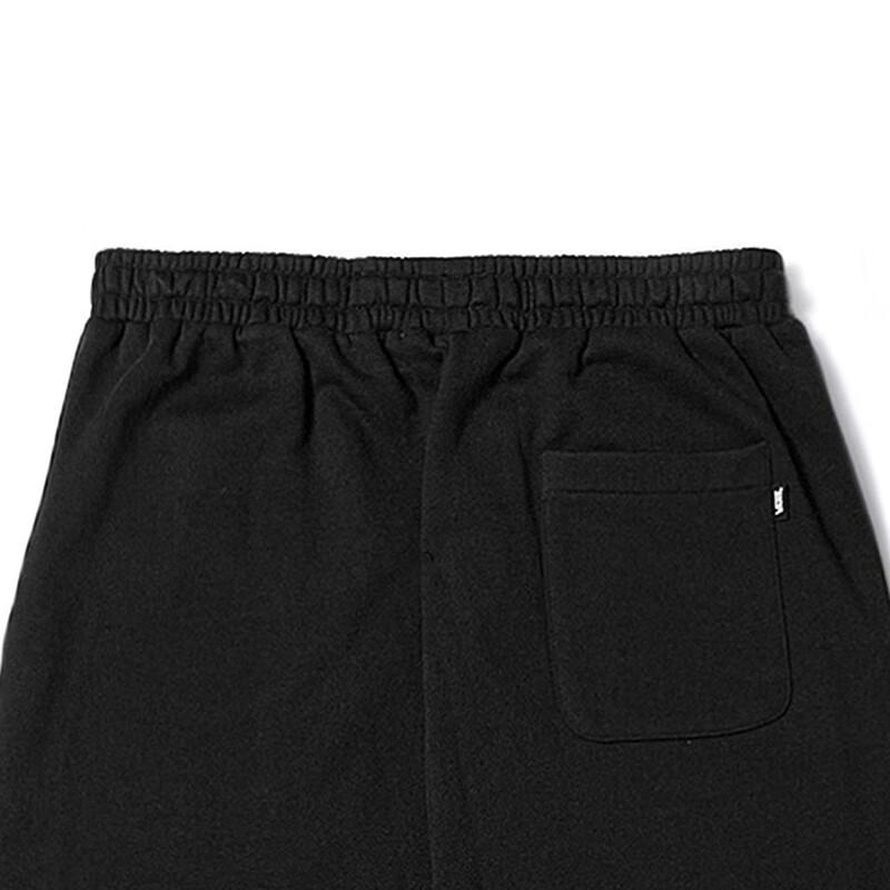 Vans Solid Color Mid Waist Straight Leg Casual Pants Women Bottoms Black VN000FCZBLK