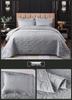 Washed Cotton Quilted Bedspread Set - 3-Piece Washable Coverlet Set, Breathable and Versatile