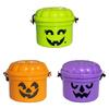 3/7Pcs Mini Pumpkin Bucket Striking Nostalgic Design Weird Atmosphere Spooky Mini Pumpkin Bucket Ornament