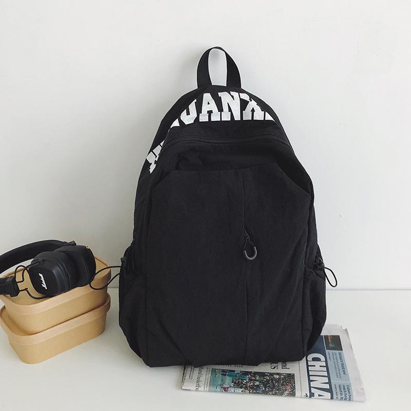 

Mori-Style Fresh Women s Versatile Lightweight School Backpack - High-Capacity Niche Design for Commuting чёрный