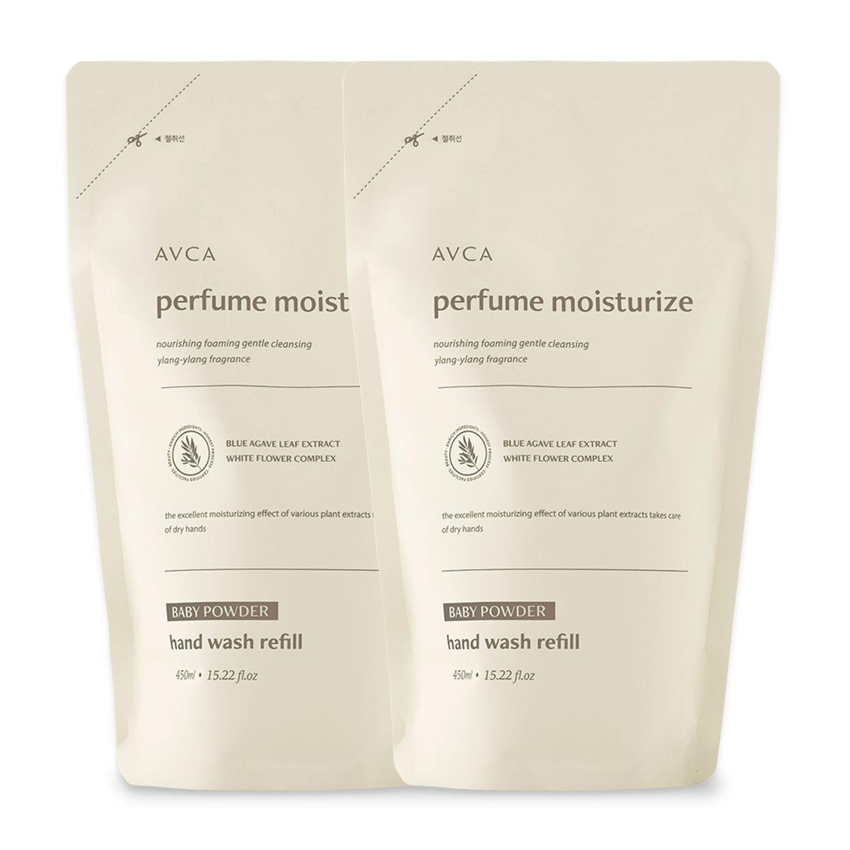 Perfume Hand Wash Baby Powder Refill 450ml x 2