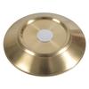 Stainless Steel Flat Cat Bowl Dog Food Drinking Bowl Metal Feeder Bowl for Small Animals