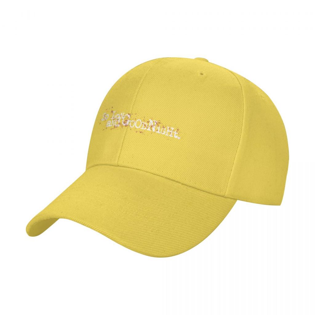 So Long and Goodnight Baseball Cap dad hat derby hat Funny hats Men Luxury Brand Women's