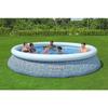 Kit piscine gonflable BESTWAY - Fast Set - 396 x 84 cm - Ronde (Filtre à cartouche, 1 cartouche)