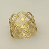6Pcs Hollow Metal Shape Napkin Ring Wedding Party Dinner Banquet Table Ornament