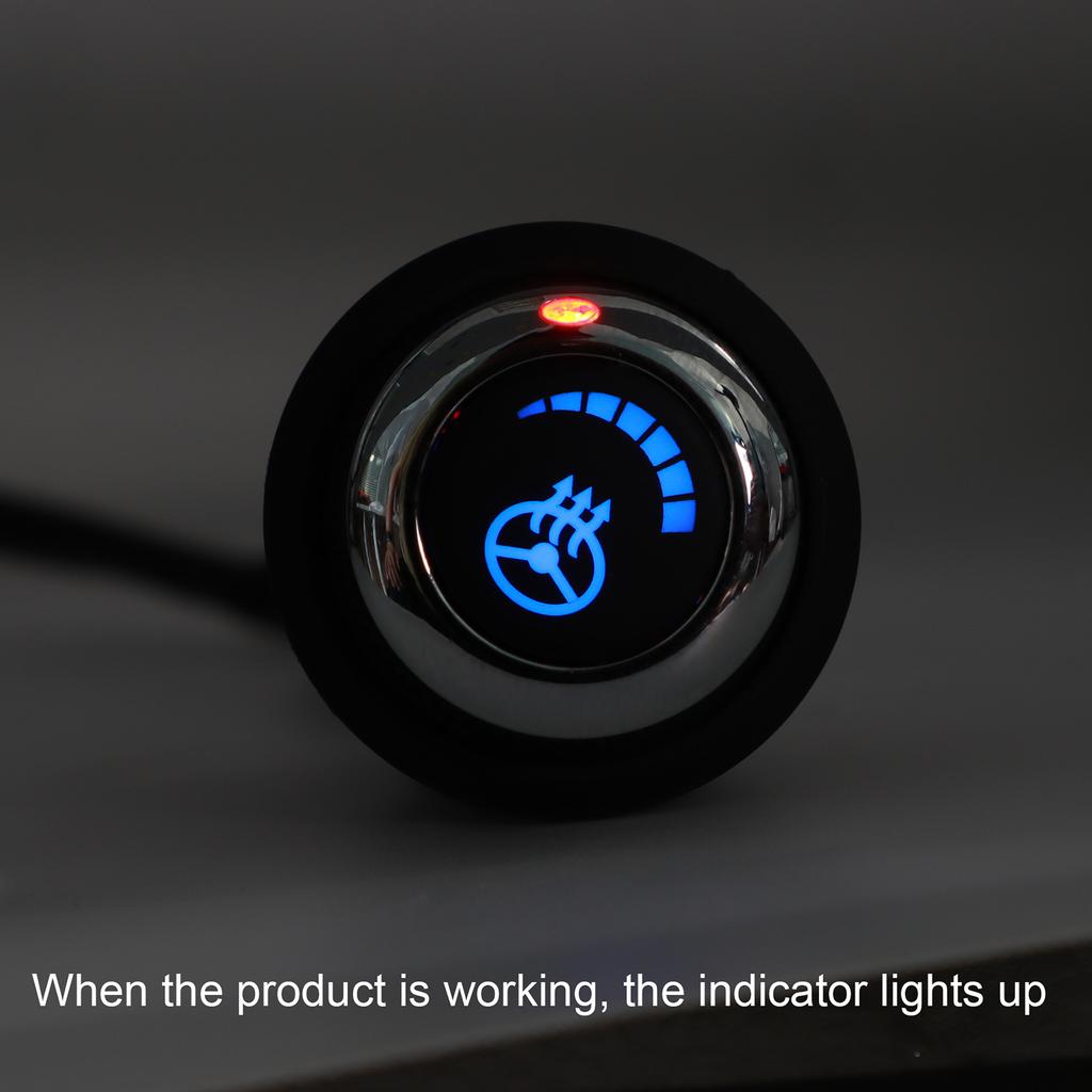 Universal Car Truck Heated Steering Wheel Cover Heater DIY Kit Pad Winter 6 Level Switch Adjustable Hand Warmer 12V