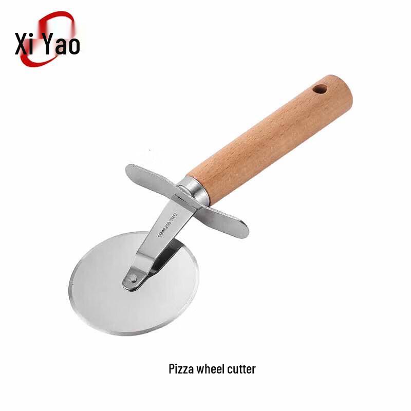 Beech Wood Handle Stainless Steel Pizza Tools