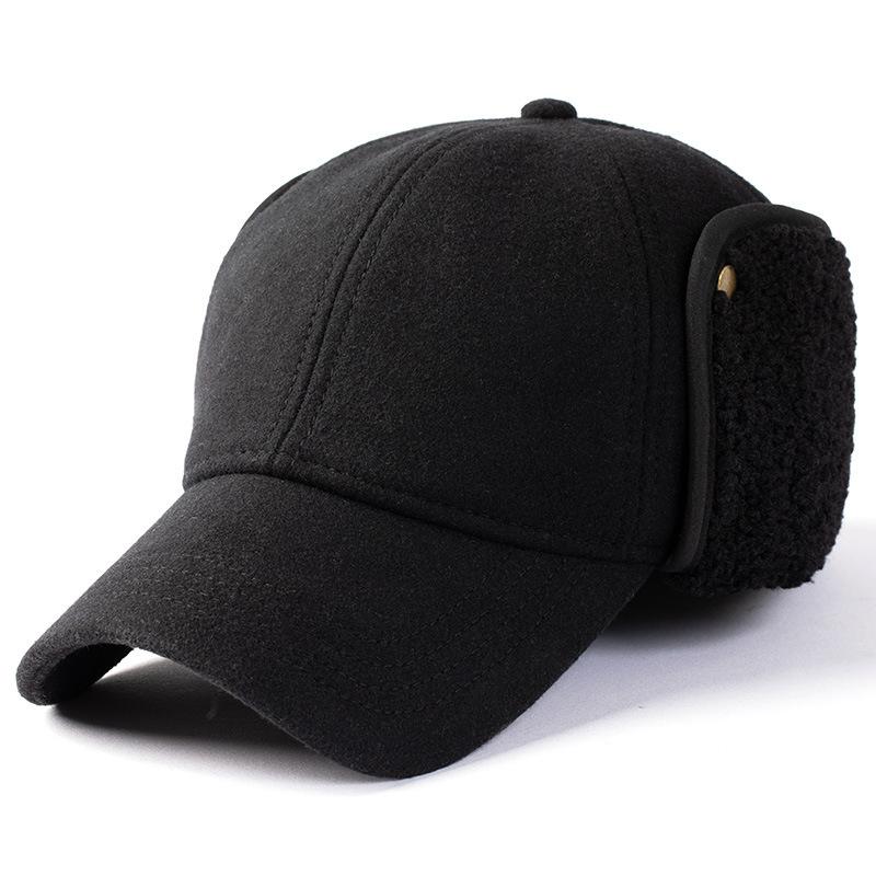 Ear Protection Ski Hat Menk-stylefashion Lei Feng Hat Women's Cold-proof and Windproof Hat Thickenedheattech Duck Tongue Hat