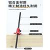 Woodworking European-style Blade Scriber High-precision Wood Tenon Measuring Tool Multifunctional Auxiliary Positioning Ruler