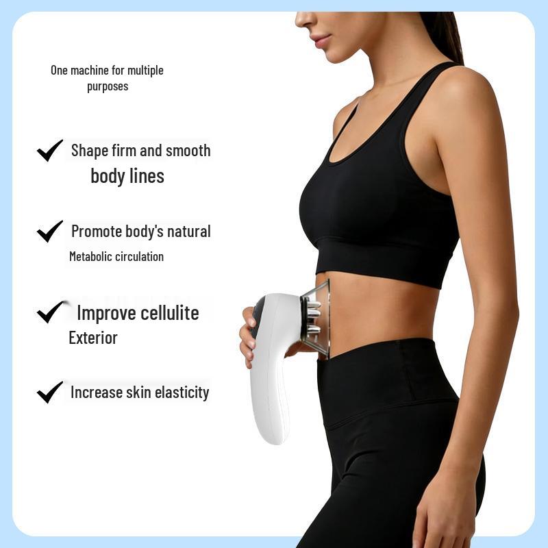 Wielofunkcyjny masażer do liposukcji podciśnieniowej i modelowania sylwetki z terapią światłem czerwonym/niebieskim