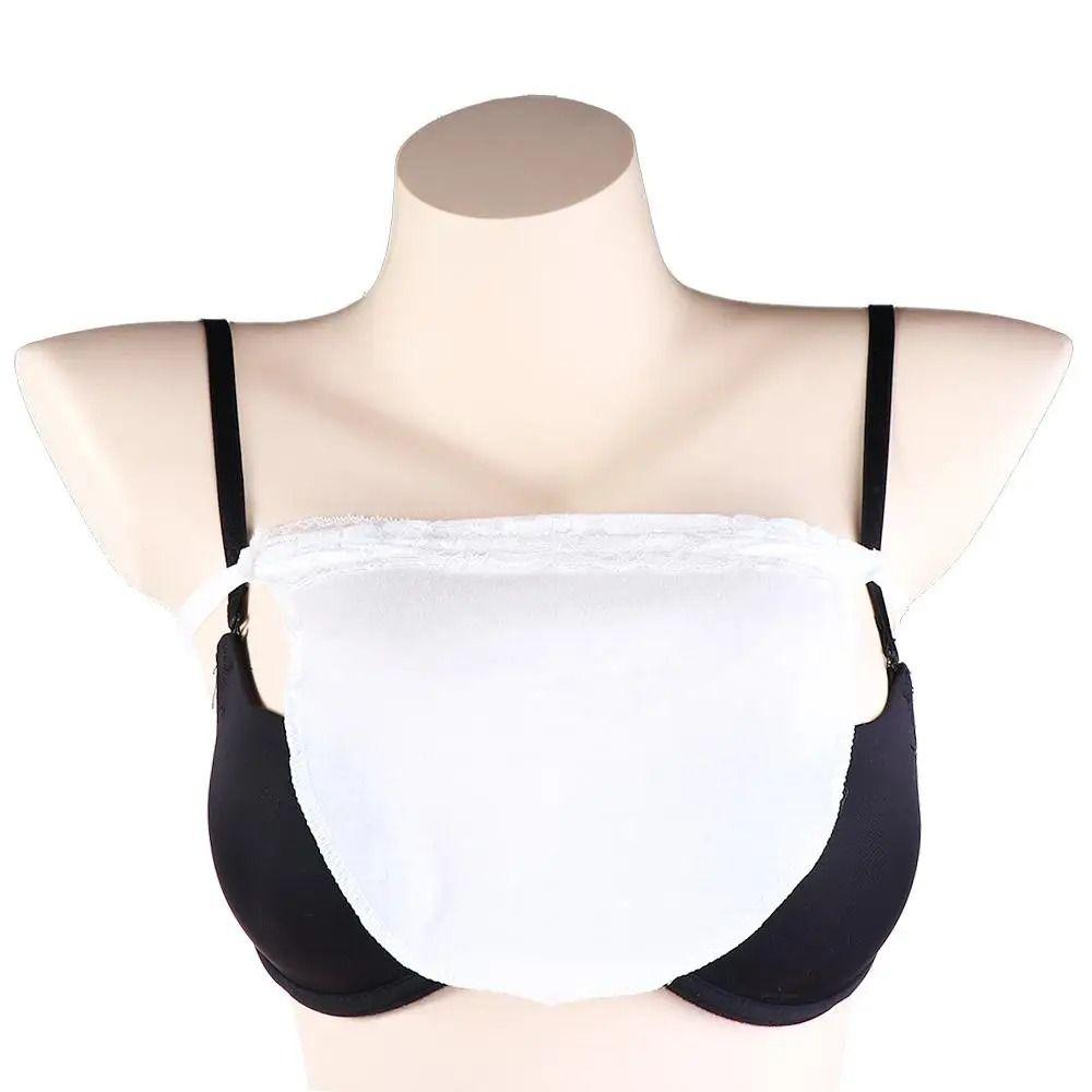 Invisible Strapless Insert Wrapped Chest Clip on Bralette Lace Anti-Glare Tube Top Soft Lady