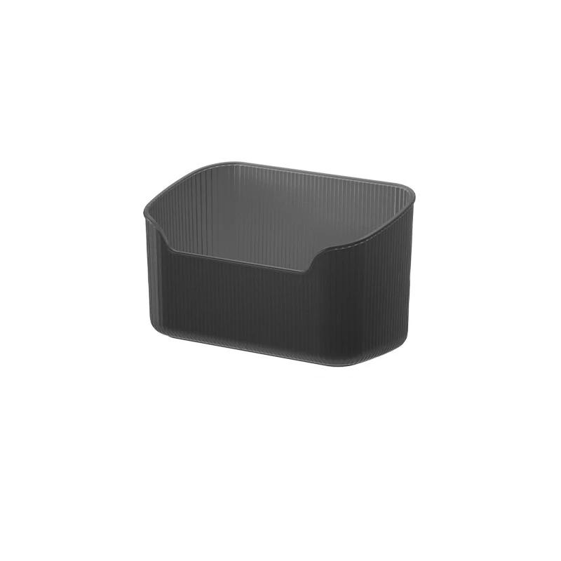 1pc-Bathroom Bedroom Desktop Storage Box, Used for Cosmetics, Lipstick, Perfume, Skin Care Products, Cosmetics Tray Box