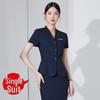 Women's Professional Workwear Set: Short-Sleeve Receptionist Manager Suit 2025