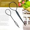 2-Piece Hair Styling Set: Threading Needle & Bun Hair Pulling Tool for Braiding