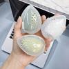 1PCS Makeup Egg Beauty Egg Powder Puff Transparent Storage Box Egg Shell Powder Puff Shell Portable Travel Storage Case