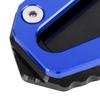 KIMISS Parking Kickstand Extension Pad,Motorcycle Side Stand Support Extension Extenders YZF R25 / YZF