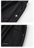 Men's Plus Size Fleece-Lined Winter Sports Sweatpants with Zip Pockets