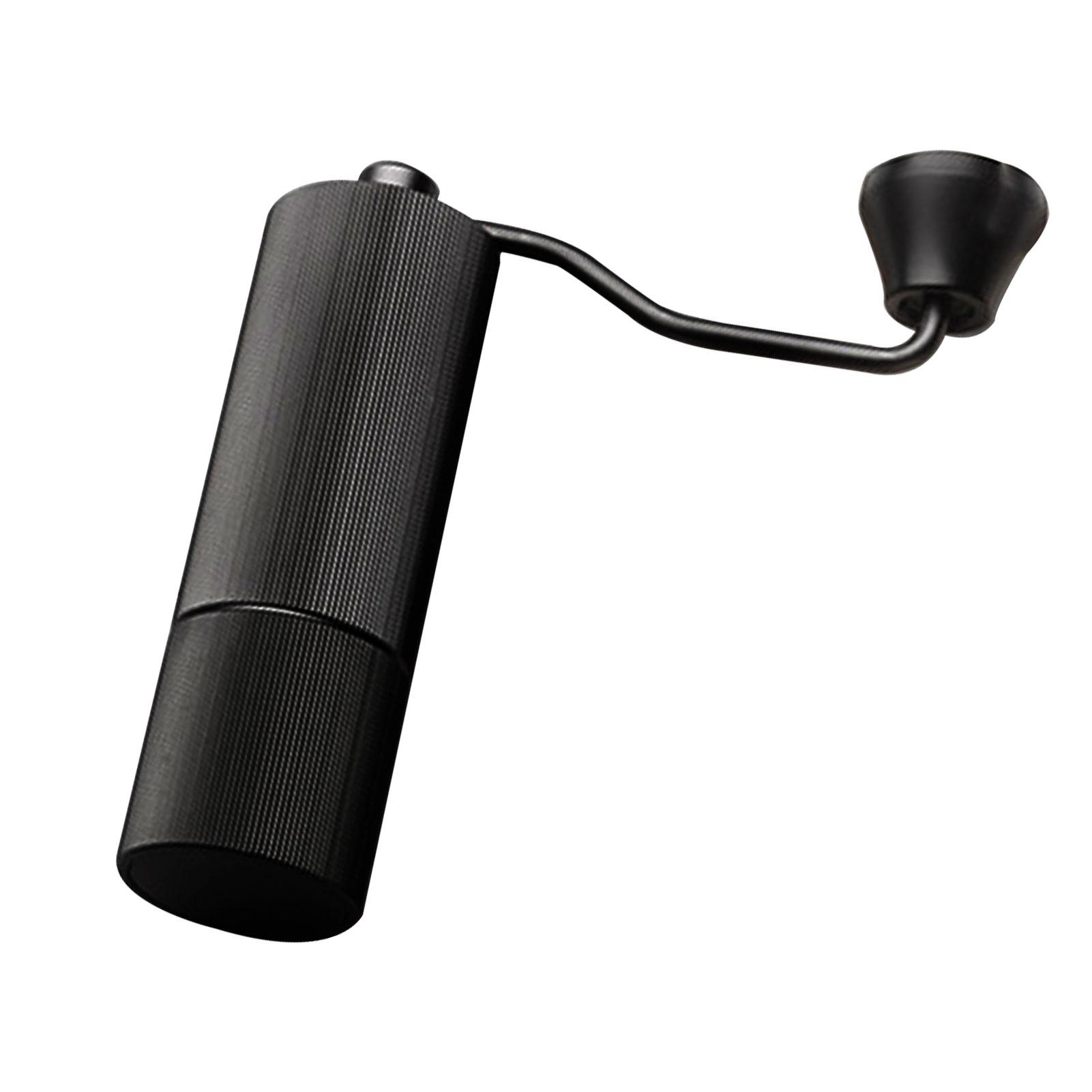 

Ручная кофемолка с 30 регулируемыми настройками помола, портативная из алюминиевого сплава для дома и путешествий L