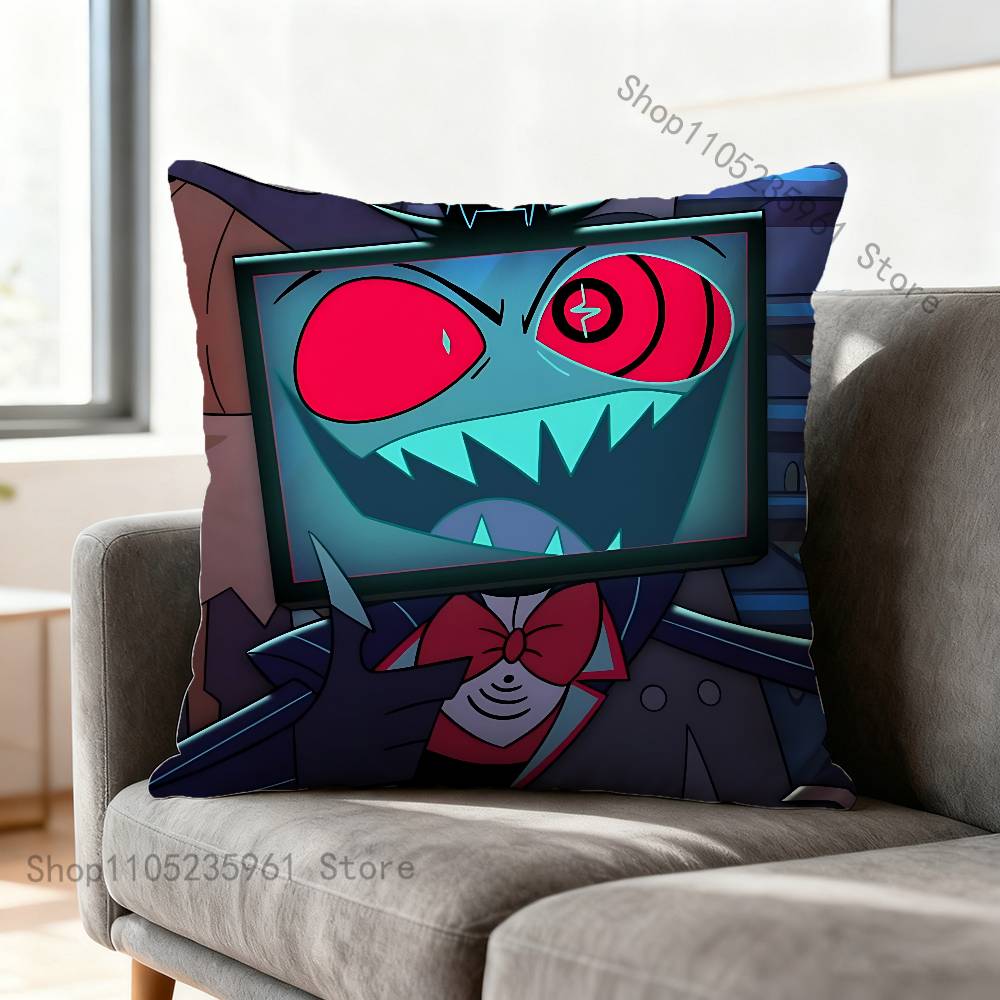 VOX Trust Us HHazbinS Pillowcase for Sofa Room Office Decor Printing Protector Cushion Cover Valentine Gift Custom