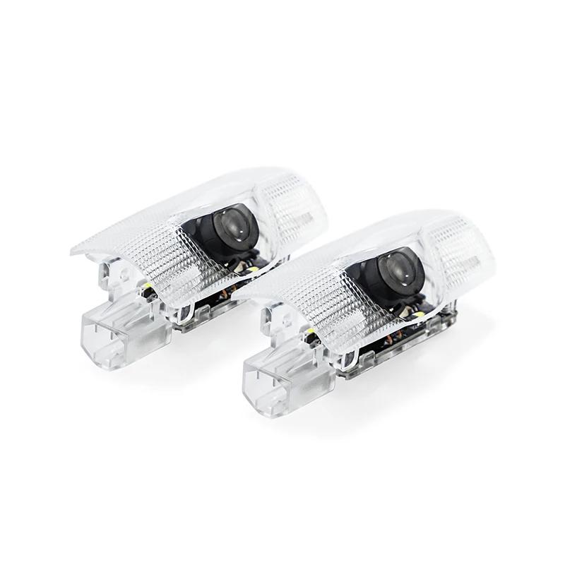 Emblems For Lexus RX330 IS250 Ct200h ES300h RX350 IS300h 2/4PCS LED Car Door Lamps HD Courtesy Light Welcome Lights Auto Badge L WN2