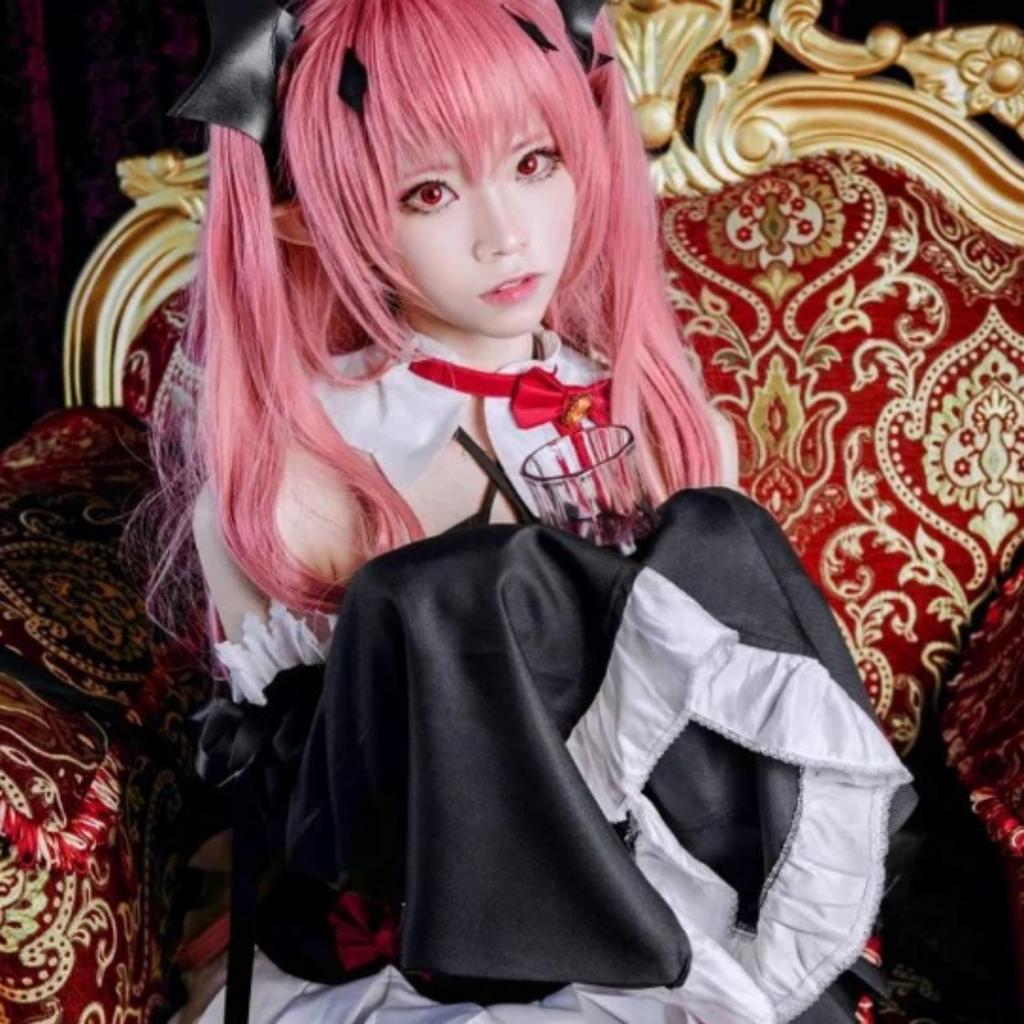 The End Of The Blaze Angel Kru Fei Niang Micah COS Costume Female Halloween Vampire Kru Cosplay