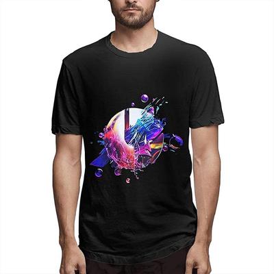 Disco Biscuits T Shirt Men's Fashion Cotton Comfortable Short Sleeve Tee Top