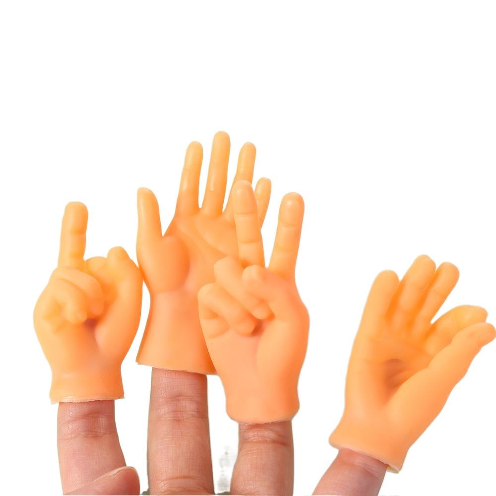 1 Paar Winzige Fingerhände Lustige Finger Fidget Kleine Handfläche Katze Haustier Party Halloween Cosplay Requisiten Neuheit Spielzeug