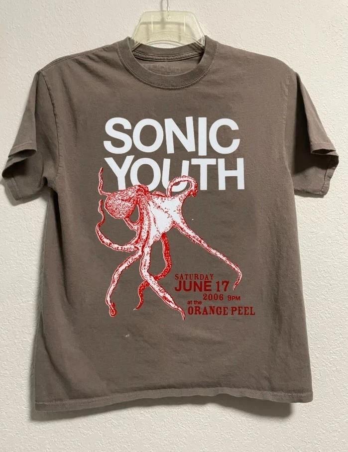 

Sonic Youth vintage dark chocolate short sleeve tee unisex Men Women S5XL Unisex T-Shirt XXXL