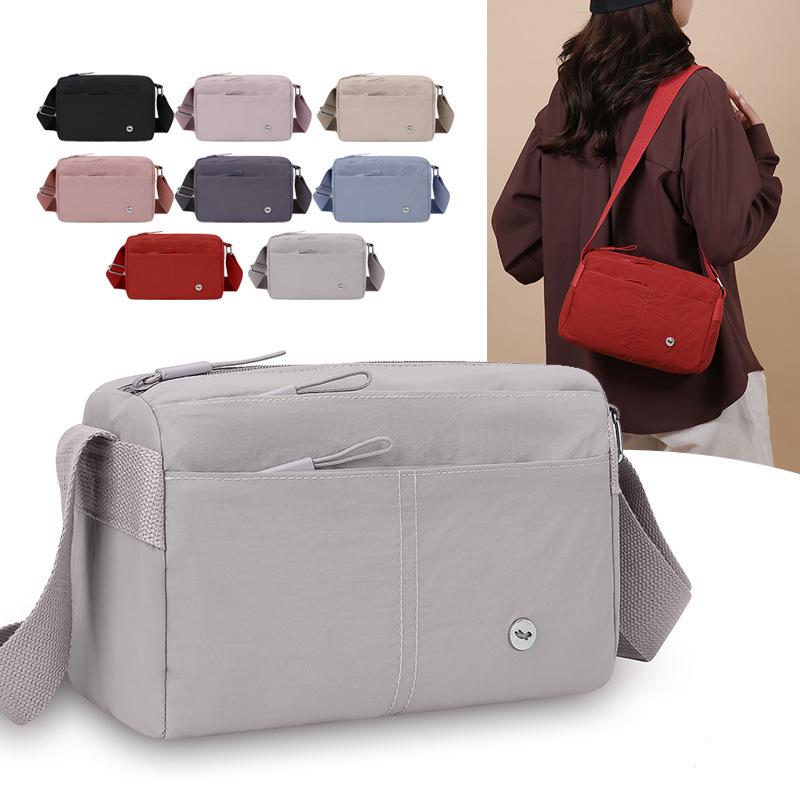 Wasserabweisende minimalistische Umhängetasche - Leicht, vielseitige Crossbody für Damen