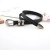 Korean Style Womens Slim Pu Belt With Alloy Pin Buckle For Summer Fashion