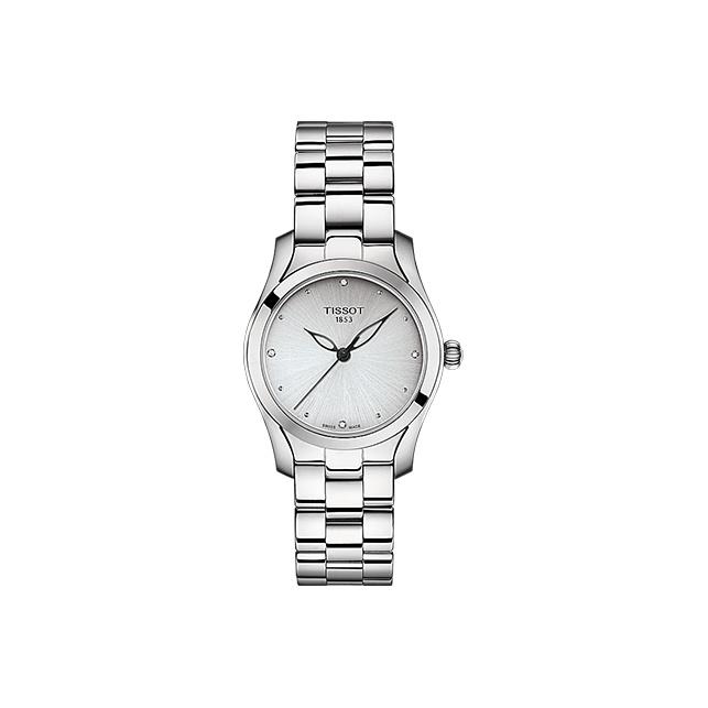 

TISSOT Wave Collection Quartz Movement 30m Water Resistance Women s Watch 30mm Silver Dial T112.210.11.036.00 Silver Dial