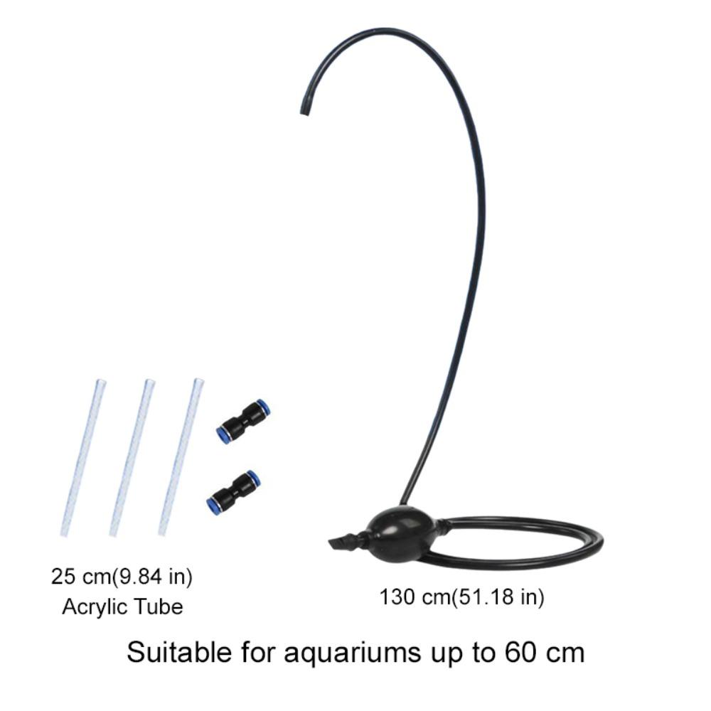 Manuelles Aquarium-Siphon-System Effizienter Fischbeckenreiniger Ökosystem-Becken