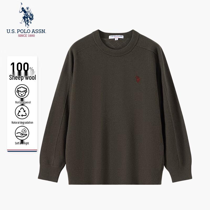 U.S. POLO ASSN. Men's Business Casual Wool Pullover Sweater