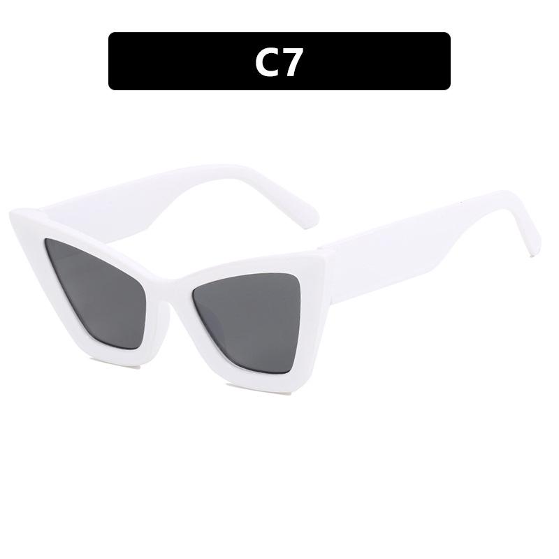 Large Cat Eye Sunglasses - 2023 Women's Fashion Runway Style