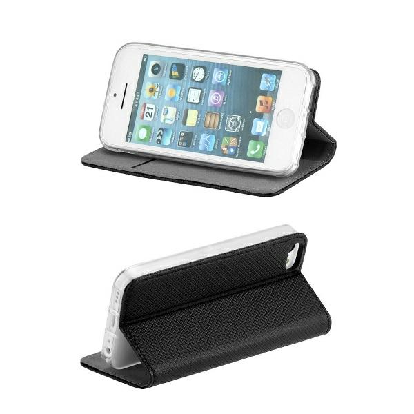 Etui Smart Magnet Buch Honor X6A Schwarz/Black