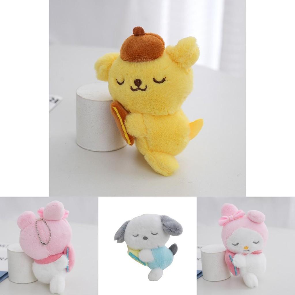 Adorable Stuffed Animal Bag Three-eyed Alien Dog Design Ideal For Travel And Everyday Use