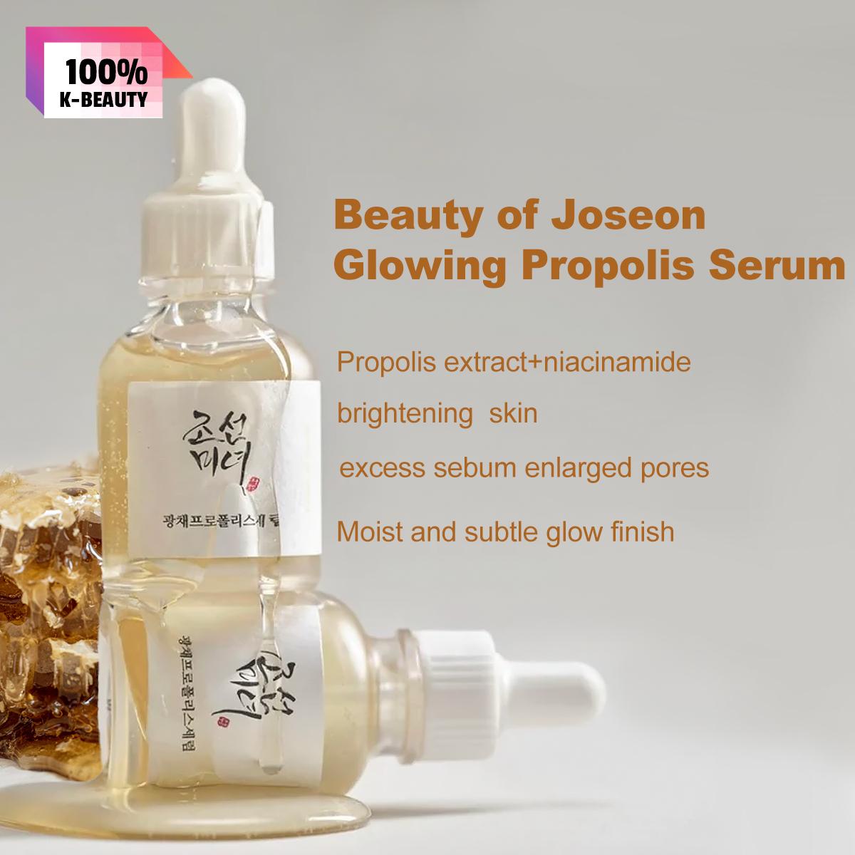 

Beauty of Joseon Glow Serum : Прополис + Ниацинамид 30 мл, Мягкая формула, Успокаивающий уход, Нелипкая, Ежедневная сыворотка для лица, K-Beauty, Корейская косметика 30ml/1.01 fl.oz.