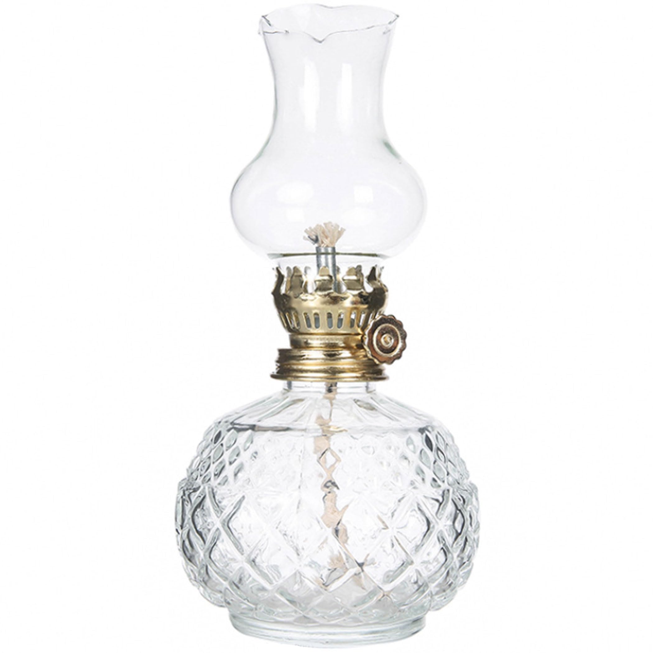 

Felimoa Oil Lamp, Glass Table Lamp, Vintage Style, Camping, Outdoor